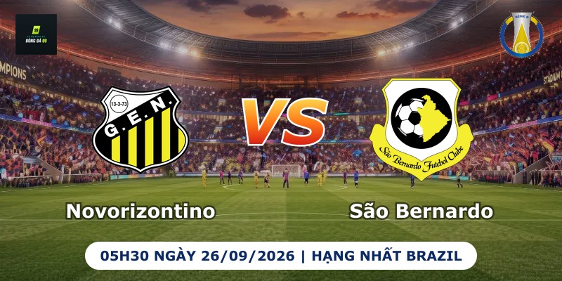 Novorizontino vs São Bernardo