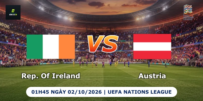 Rep. Of Ireland vs Austria