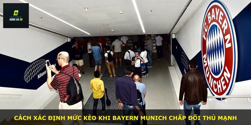 Cách xác định mức kèo khi Bayern Munich chấp đối thủ mạnh